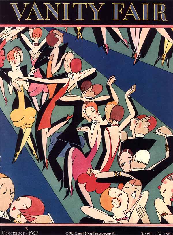 1927 JAZZ DANCING FLAPPERS POSTER GIN CITY NIGHTCLUB
